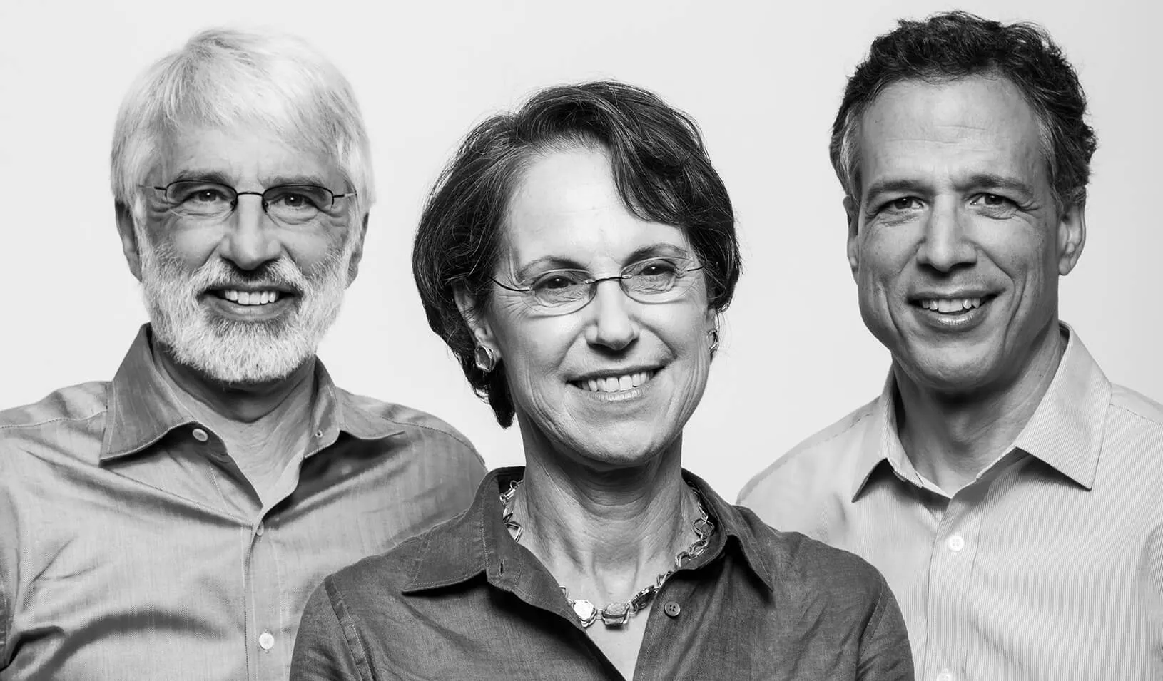 Professors Paul Pfleiderer, Anat R. Admati, and Peter M. DeMarzo | Drew Kelly
