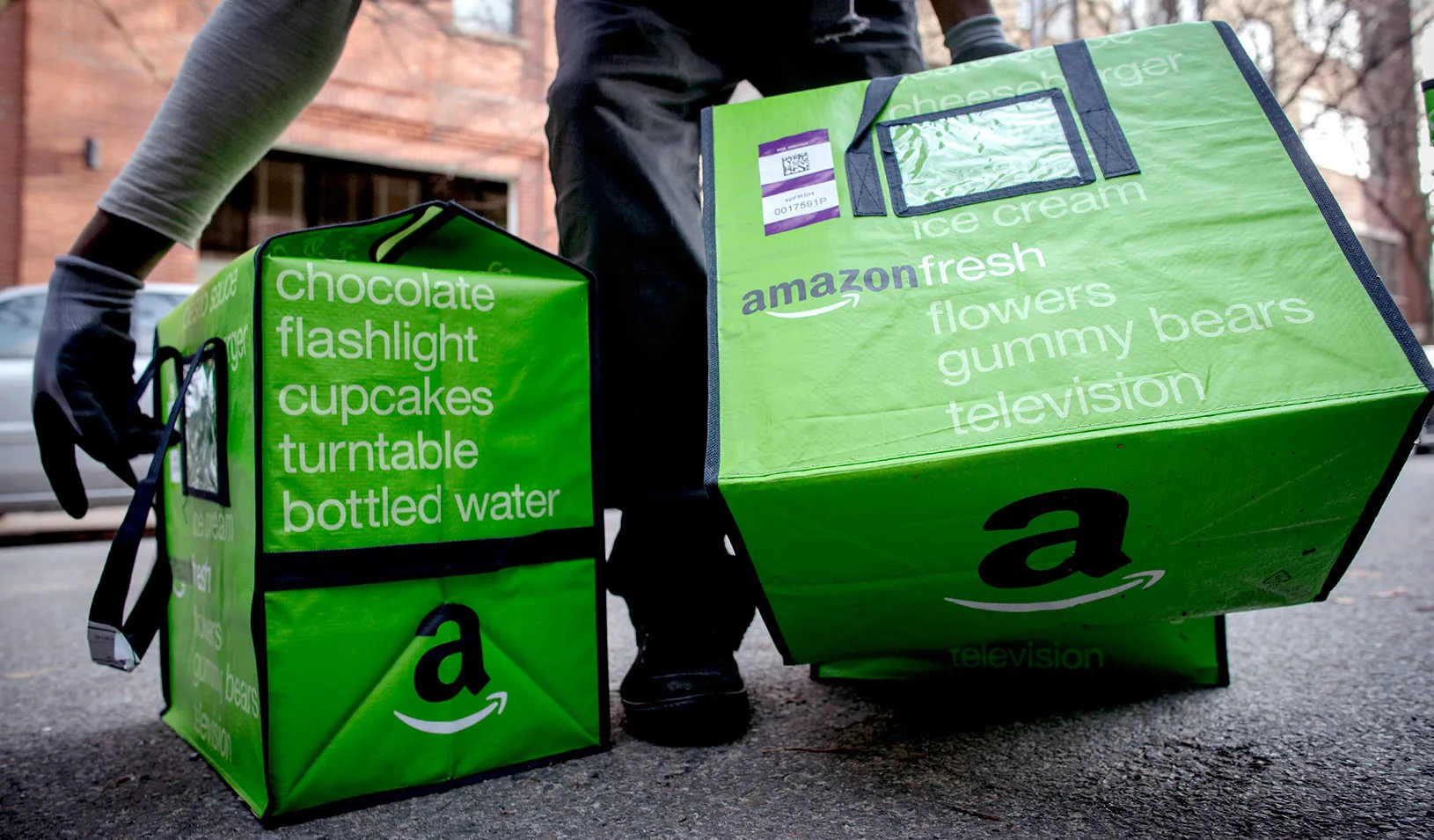 Amazon delivery cooler. | Reuters/Brendan McDermid