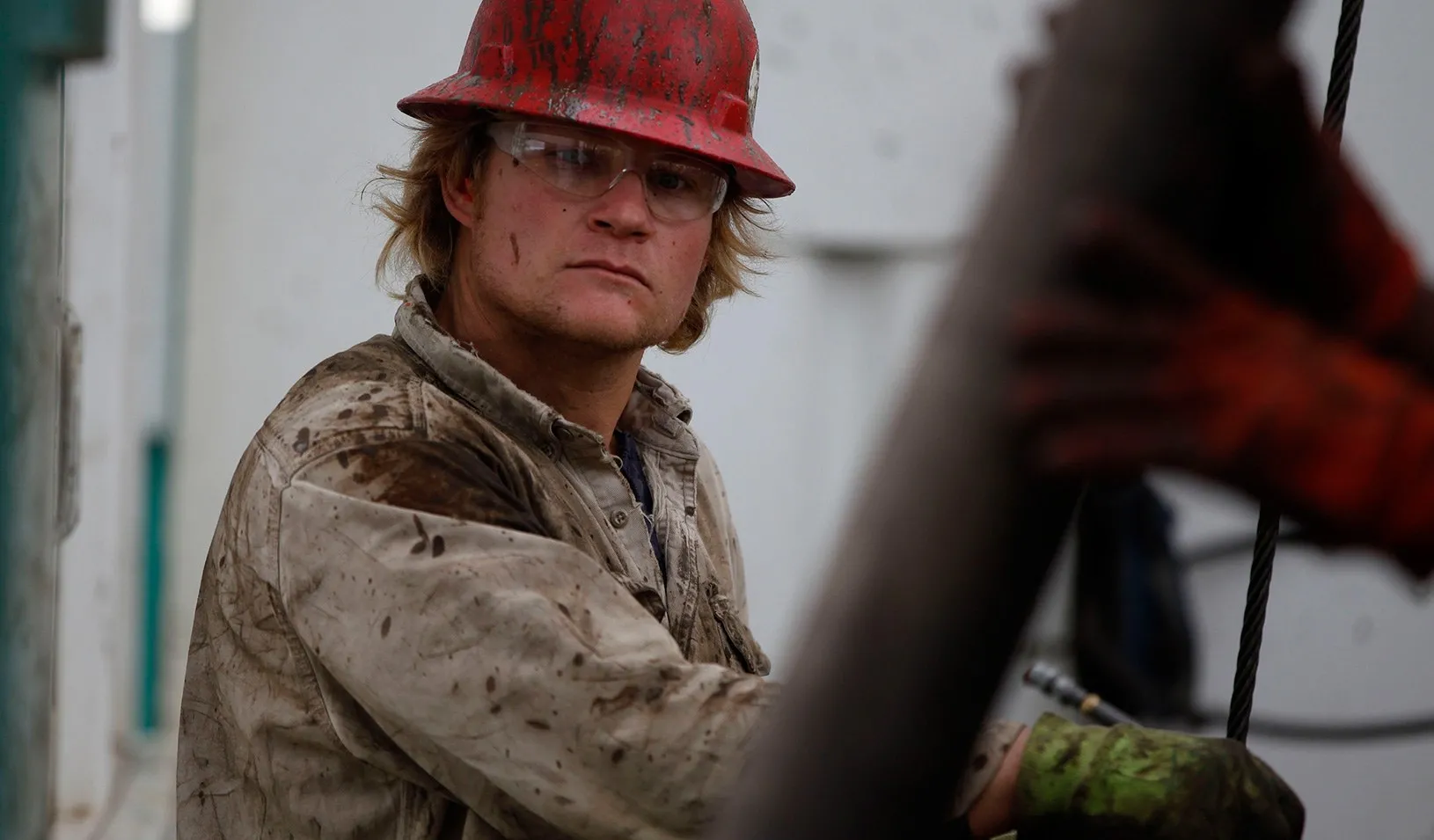 Oil rig worker