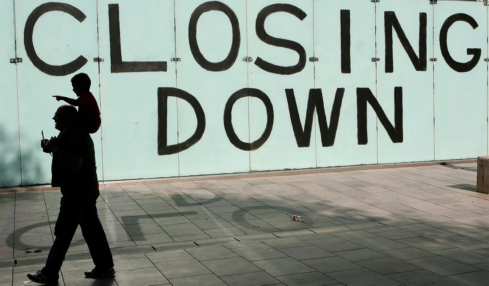 Closing Down sign. Reuters | Phil Noble