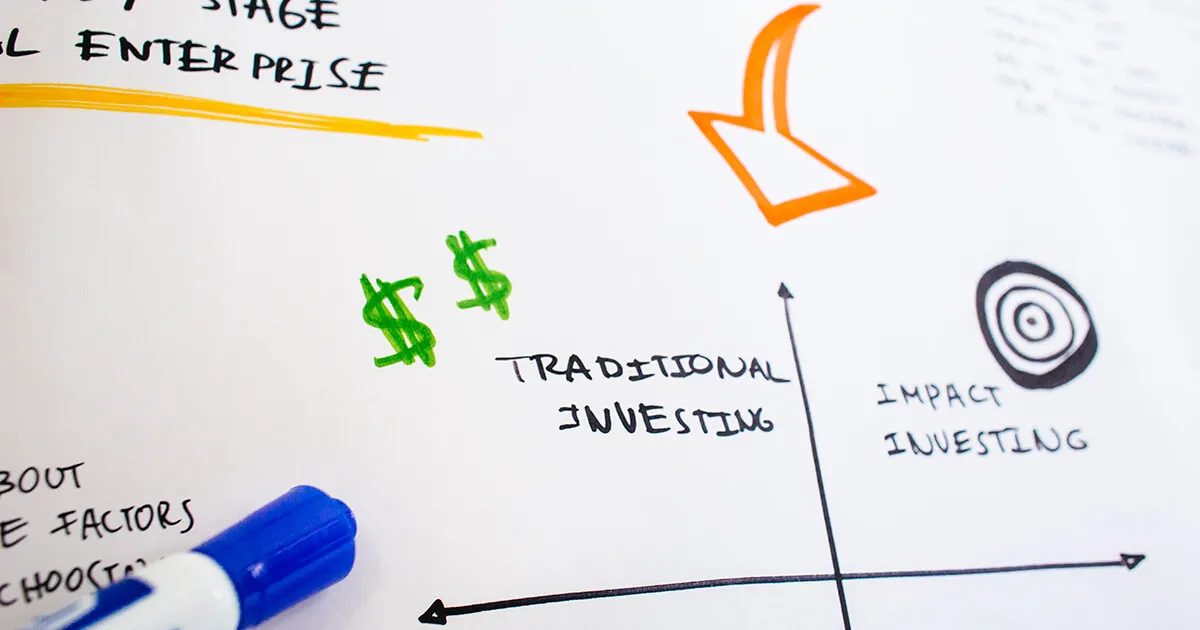 A white board with notes on it | Stanford Center for Social Innovation