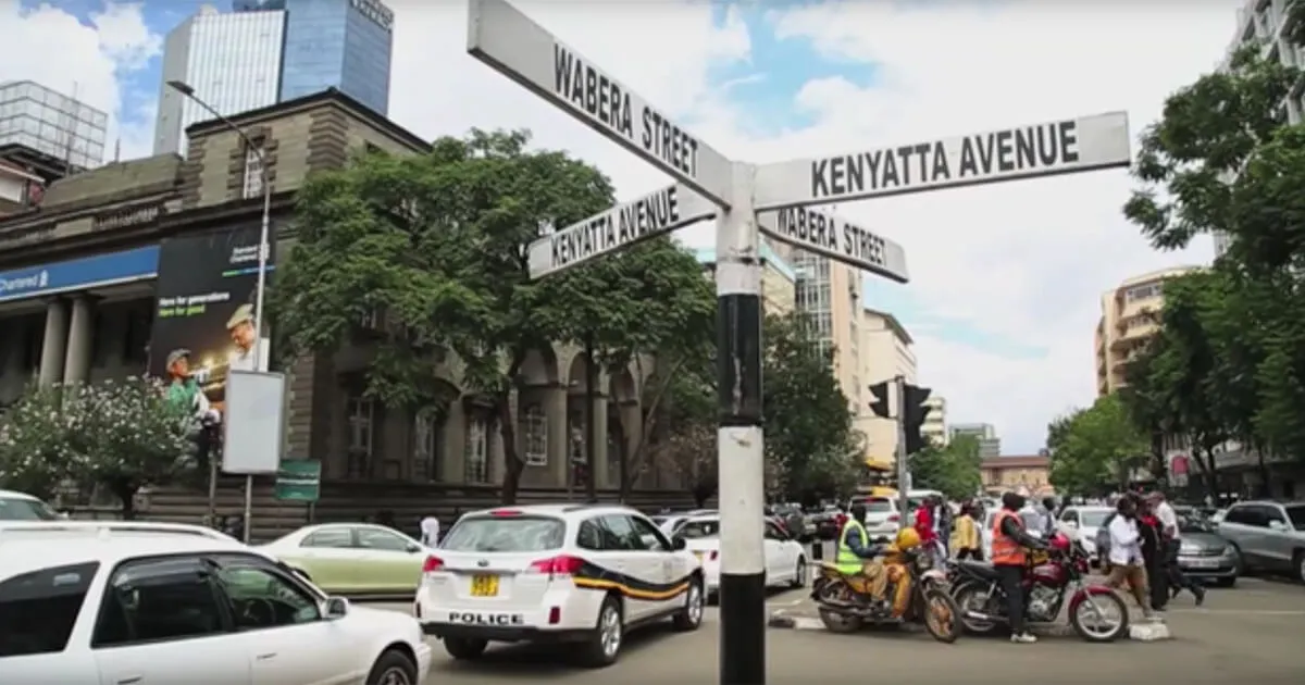 Streets in East Africa