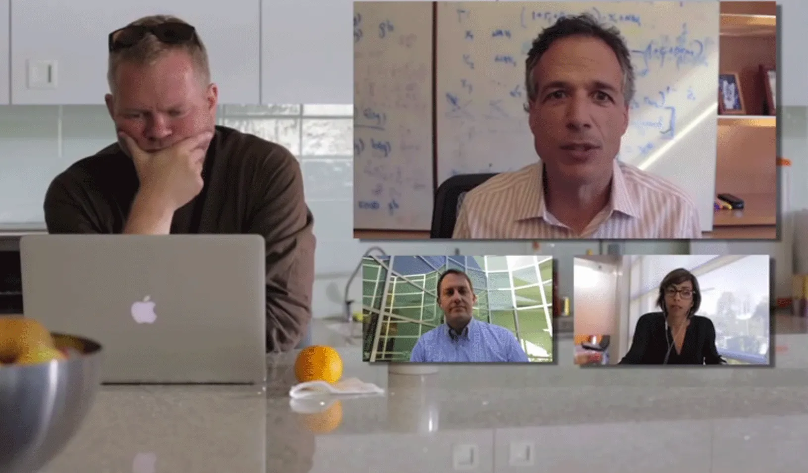 Professor DeMarzo with LEAD certificate participants